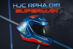 HJC RPha 01R Superman หมวกกันน็อคระดับแรร์ไอเท็มพร้อมลายสุดเท่ ที่ถูกสร้างมาให้เฉพาะนักแข่งมืออาชีพ